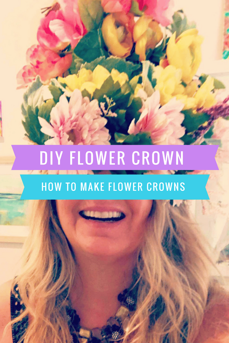 Learn how to make flower crowns or custom flower crowns